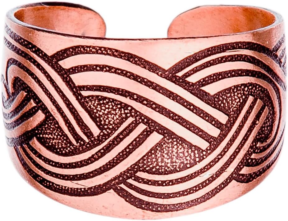 Spring Old Russian Slavic Viking Pagan Magic Copper Ring Gives Strength