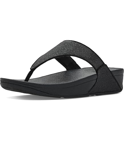 Amazon.com | FitFlop, Womens, Lulu Shimmerglitz Toe-Post Sandals