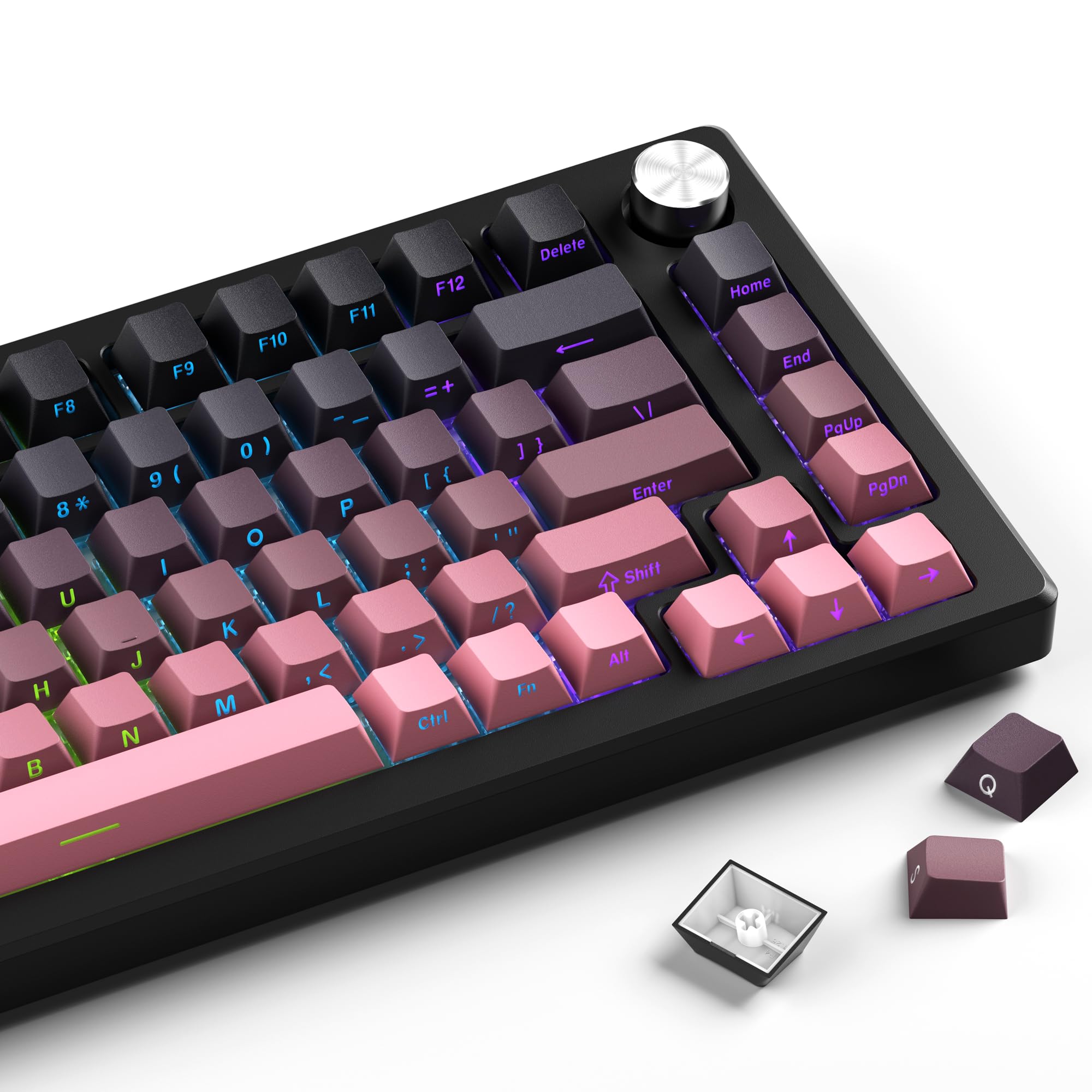 Hkfos XVX Gradient Side Print Keycaps