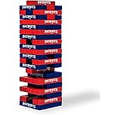 Wild Sports NFL New England Patriots Table Top Stackers 3" x 1" x .5", Team Color