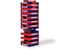 Wild Sports NFL New England Patriots Table Top Stackers 3" x 1" x .5", Team Color