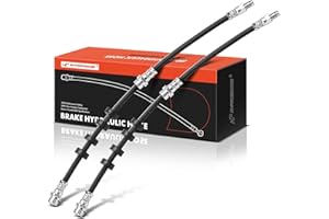 A-Premium Front Driver and Passenger Side Brake Hydraulic Hose Compatible with Ford, Mazda and Mercury Models - Escape 2008-2012, Tribute/Mariner 2008-2011 (Pack of 2)