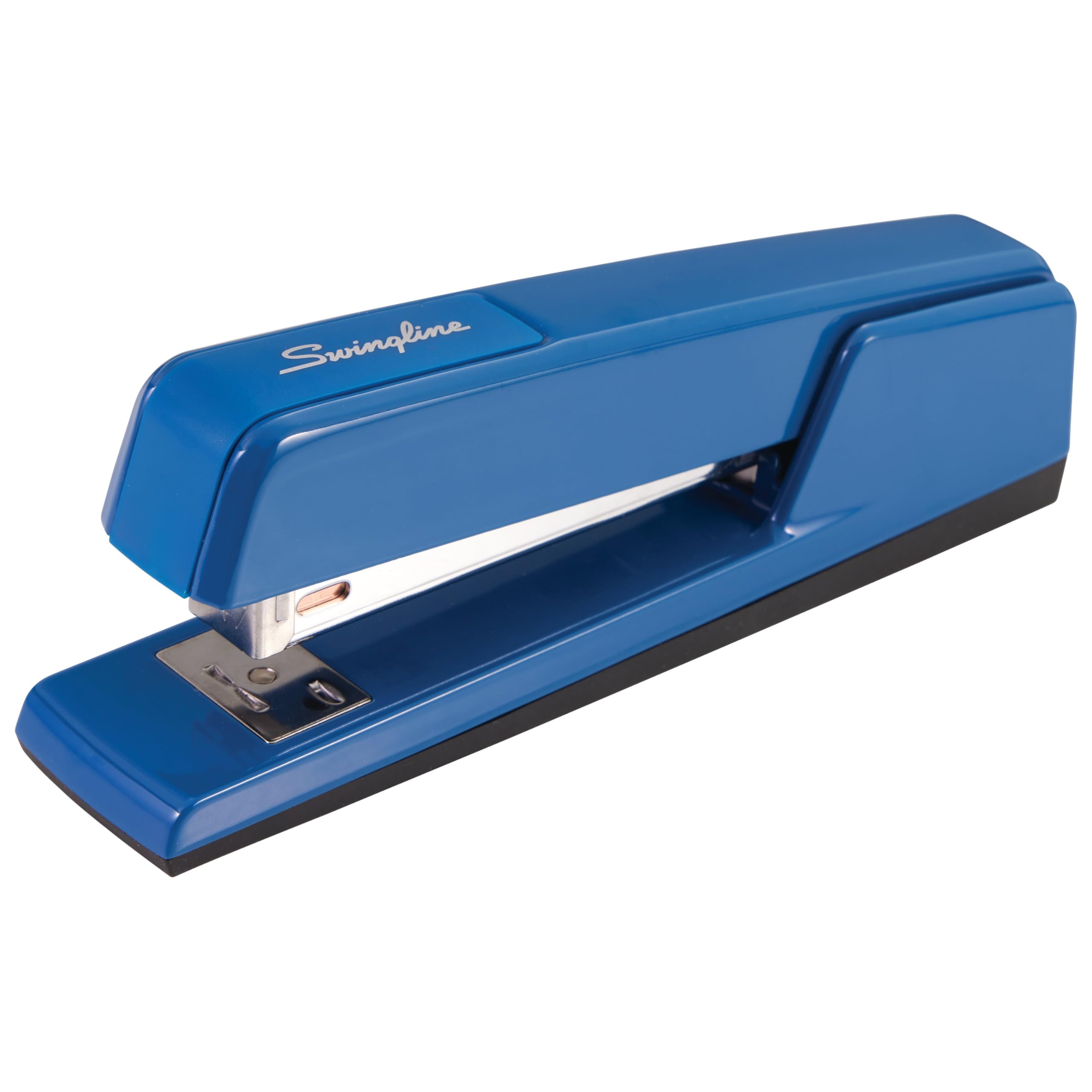 Photo 1 of Swingline Stapler, 30 Sheet Capacity, 747 Classic Stapler, Jam Free, Metal, Royal Blue (74724)