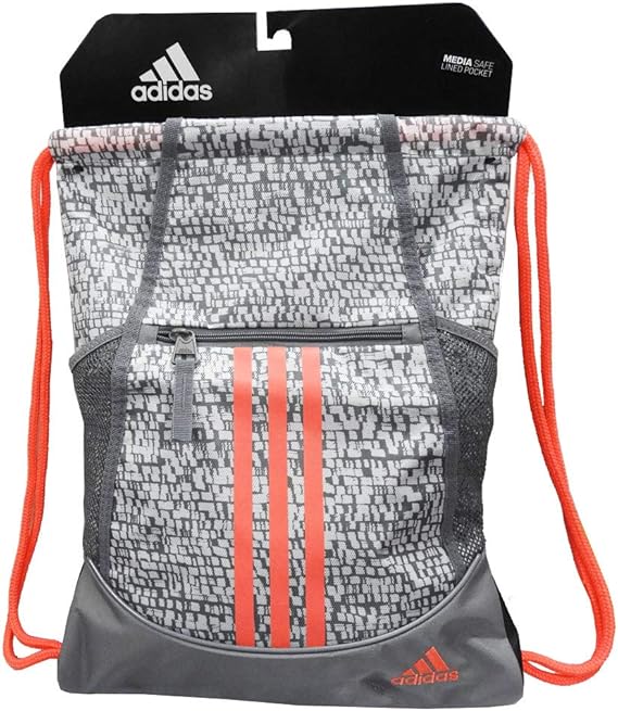 Amazon Co Jp Adidas アディダス ジュニア レディース メンズ ジムサック 巾着 サックパック ナップサック スポーツバッグ デザインe 服 ファッション小物