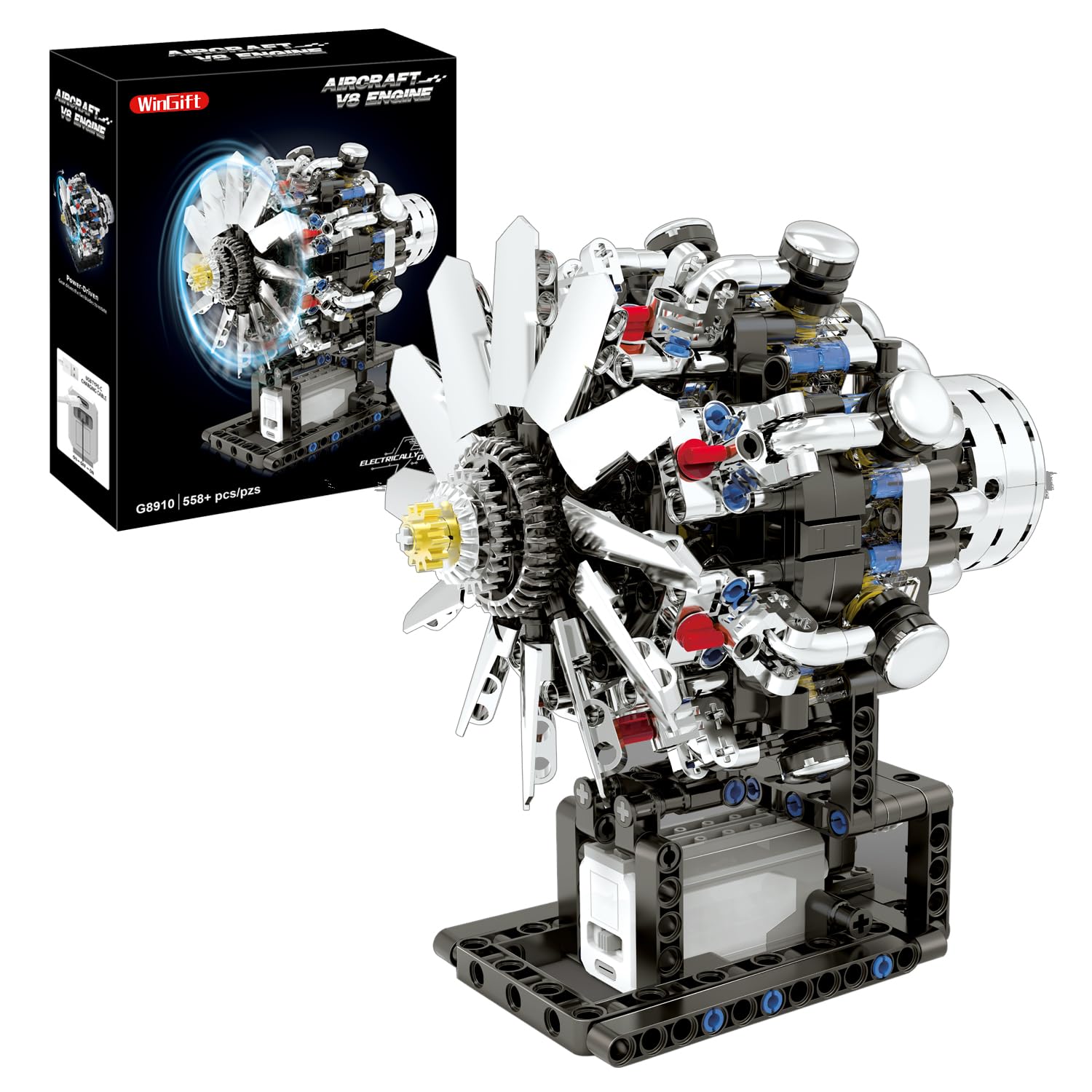 Turbojet Engine Building Set, Aircraft Engine Model kit That Run, Build ...