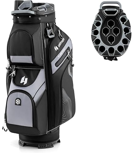 Amazon.com : Orlimar CRX 14.6 Golf Cart Bag, Black/Red Lightweight