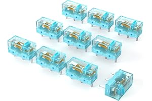 RunJRX 10Pcs Kailh GM8.0 Upgrade V2 Mouse Micro Switches, Mouse Switches for Gaming Mouse