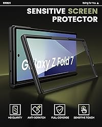 SIXBOX for Samsung Galaxy Z Fold 7 Case with Hinge