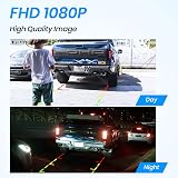 AUTO-VOX Solar Powered Wireless Reversing Camera Kit IP69K 3 Min DIY Car view 5