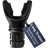 EXPAND-A-LUNG | Breathing Exercise Fitness Trainer | Inspiratory Muscle Strength Tool | Breathe Easier with Stronger Lungs | Dual-Way Inhale-Exhale Adjustable Resistance Settings