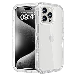 Follaroma for iPhone 15 Pro Case, Heavy Duty