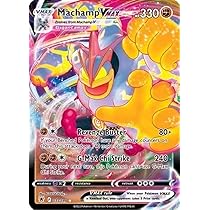 Pokemon Ultra Rare Machamp V Full Art #171/189 Swsh10: Astral Radiance