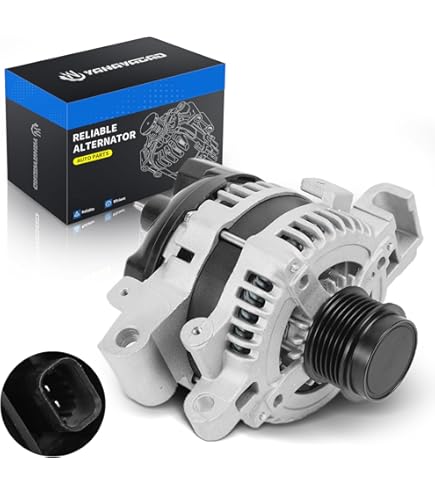 thumbnail image 2 of SCITOO Alternator Fits For Mitsubishi For Outlander 3.0L 2007 2008 2009-12V 120Amp CW 6-Groove Pulley, Replace OE 11317 A-80251 11317 A3TG4491 A3TG4491ZC 1800A141 AL4086X, Alternators - Canada 2 of 13