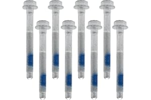 Aynaxcol 8PCS Cab Body Assembly Mount Cushion Bolt 15704266 Replacement for Chevrolet Silverado 1500 2500 1999-2004 Replacment for GMC Sierra 1999 10.9 Grade Mild Steel Replace#11516868 (8PCS)