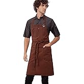 Chef Works Unisex Dorset Bib Apron