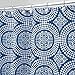 InterDesign Medallion Shower Curtain, Stall/54 x 78