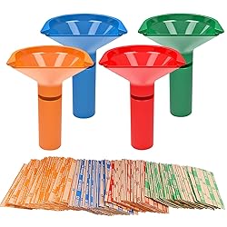Coin Storage & Sorter Tubes 4 Color – Coded Coin