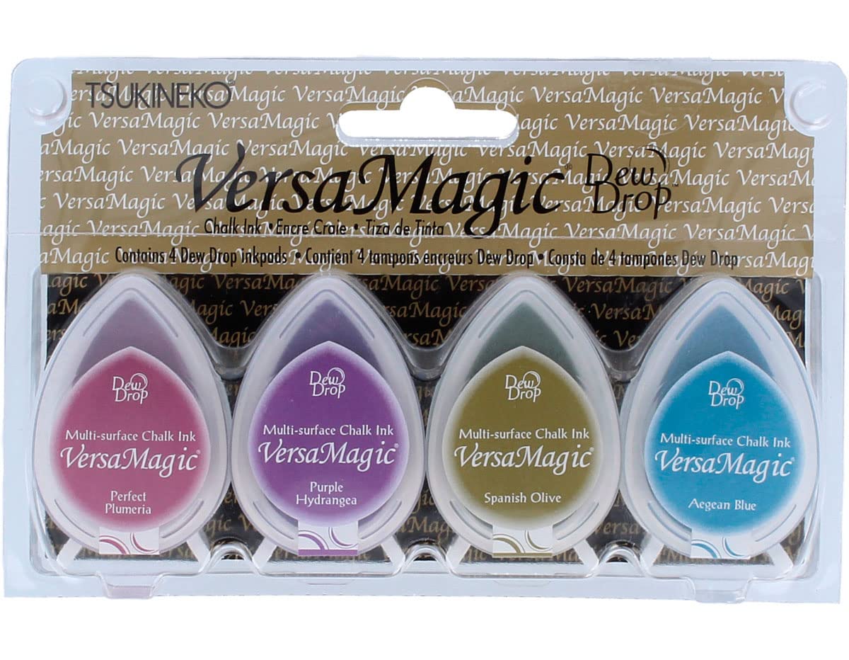 Tsukineko GD100002 "Jewel Box" VersaMagic Inkpad Set