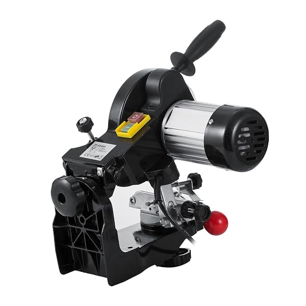 VEVOR ELECTRIC CHAINSAW SHARPENER, 230W PROFESSIONAL MULTI-ANGLE ADJUSTABLE CHAIN GRINDER 3000RPM, ELECTRIC CHAINSAW BLADE SHARPENER FOR 1/4″ TO 2/5″ CHAINS