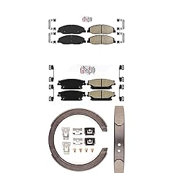 Transit Auto Front Ceramic Rear Semi-Metallic Disc