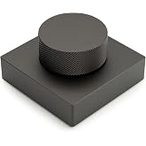 Anticater VK-01 Wireless Volume Knob - Bluetooth &amp; 2.4 GHz Audio Controller for Windows &amp; Mac, USB-C Wired Option, CNC Aluminum Media Dial with Custom Macro Software (Anodized - Gunmetal)