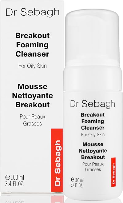 Dr Sebagh Breakout Foaming Cleanser 100ml - Acne Oily Prone Skin Face Wash