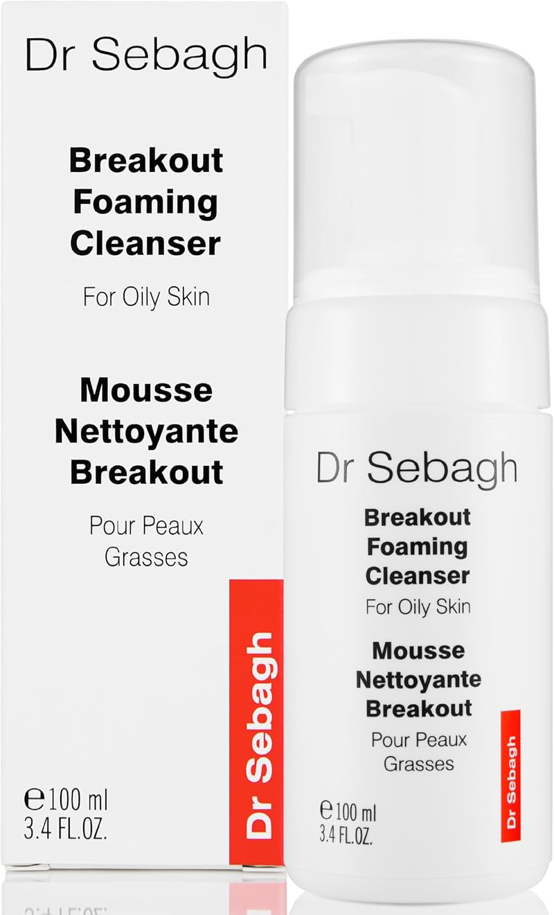 Dr Sebagh Breakout Foaming Cleanser 100ml - Acne Oily Prone Skin Face Wash