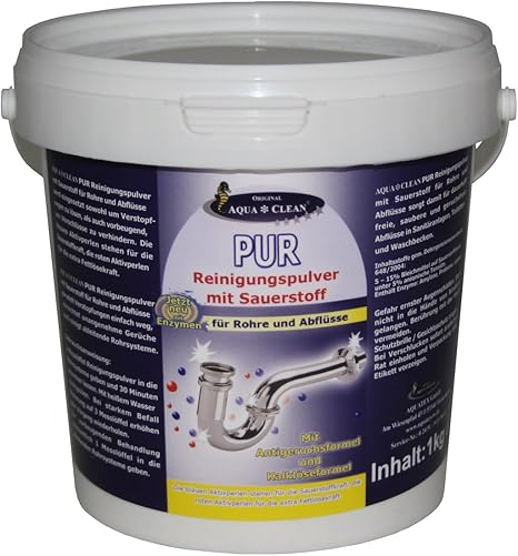 Aqua Clean Pur Rohrreiniger 1kg Amazon De Drogerie Korperpflege