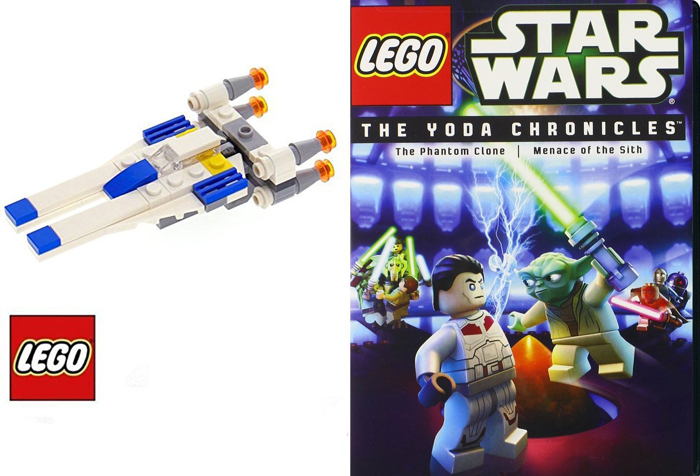 Lego Star Wars The Yoda Chronicles Animated Movie Dvd First