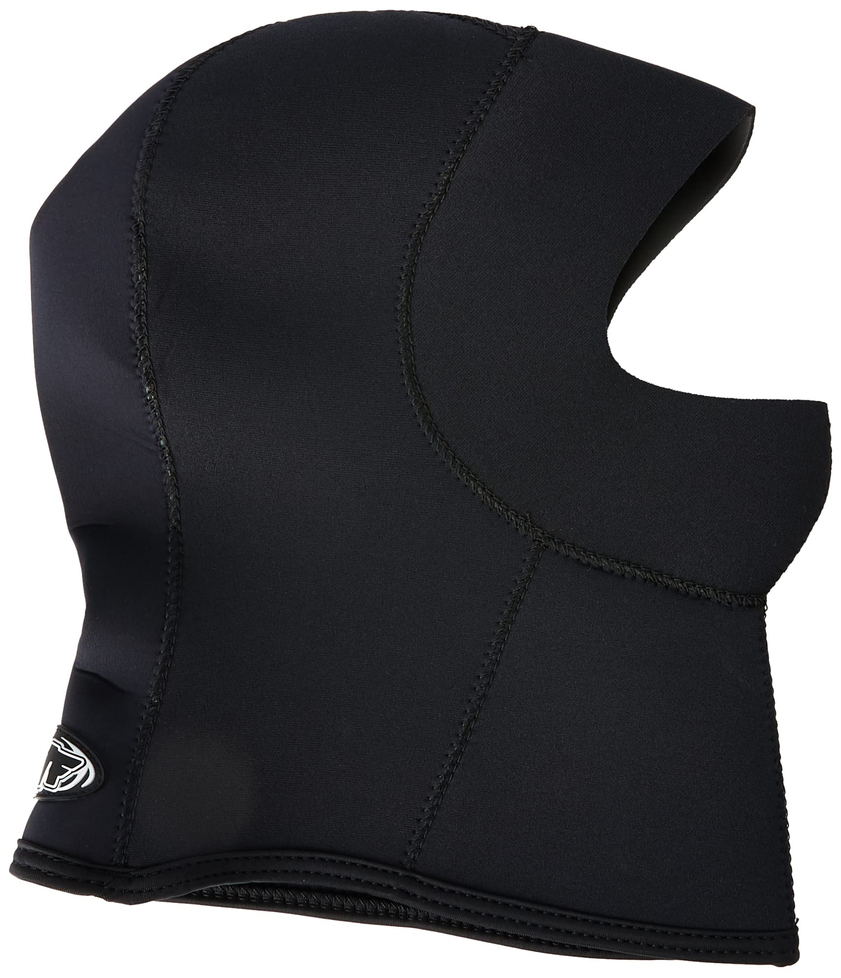 TWF Unisex Youth Neoprene Hood, Black, XS UK