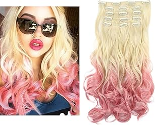 Amazon Com Sarla Clip In Hair Extensions
