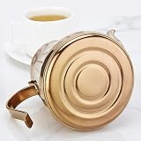 Stainless Steel Teapot 1.2L Hammer Pattern Removeable Infuser 4-5 view 7