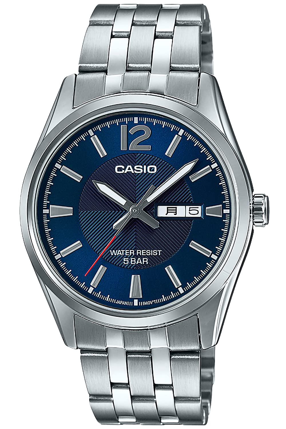 CASIO(カシオ) Watch, Collection, Analog Metal, Genuine Japan, navy, Newest model