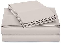 Amazon Basics 4-Piece 400 Thread Count Sheet