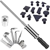 DRAMLOR Heavy Duty Paintless Dent Puller Auto Body Slide Hammer Puller Set | Auto Body Slide Dent Puller Slide Hammer, Vehicle Body Repair Tools for Car with 20 PCS Suction Cup and Screw Tip