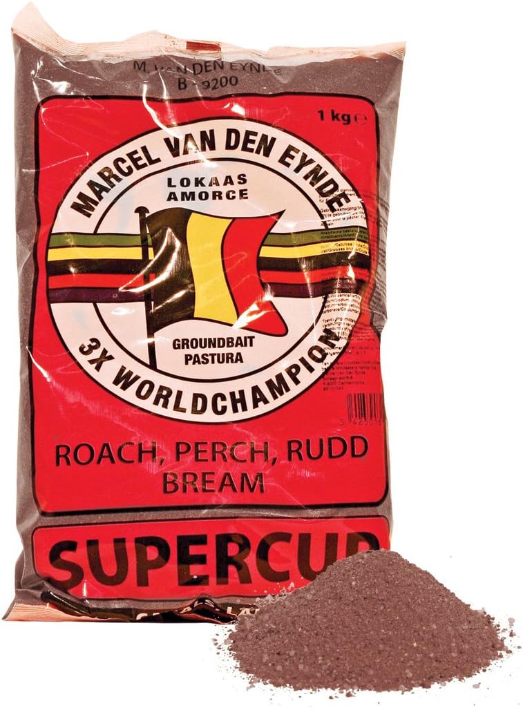 VDEUK Coarse Fishing Bait Carp Groundbait 1Kg Supercup Black