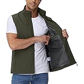 Eisctnd Men's Lightweight Quick Dry Vest Sleeveless Outdwear Utility Jacket for Travel Hiking Fishing Photography Camping