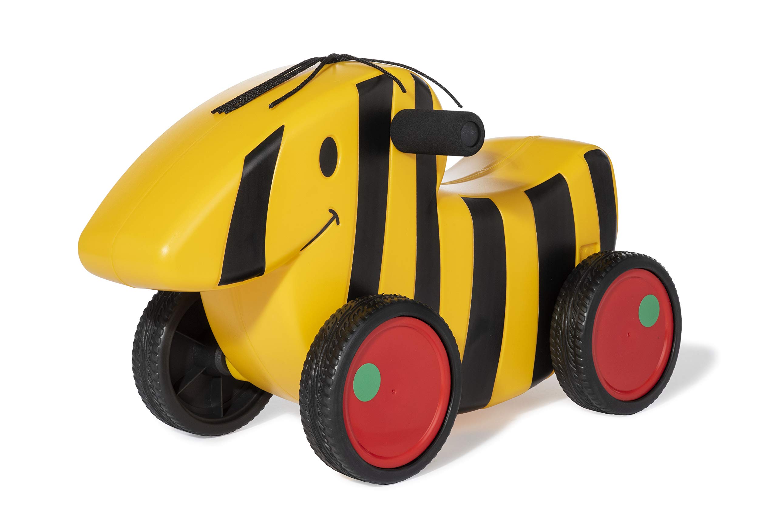 Ferbedo 15 000 7 Tiger Duck Ride-On Car with Whisper Tyres and Soft Grip 53 x 30 x 36 cm Black/Yellow