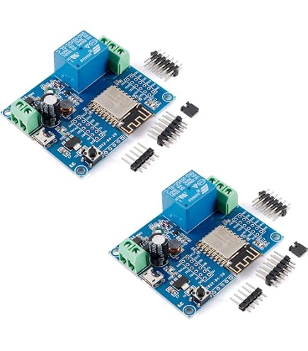Modulo Relè WiFi ESP8266 220V 10A, ESP-12F, DC 7-30V, Relè Di Rete 1 Canale, Senza Marca