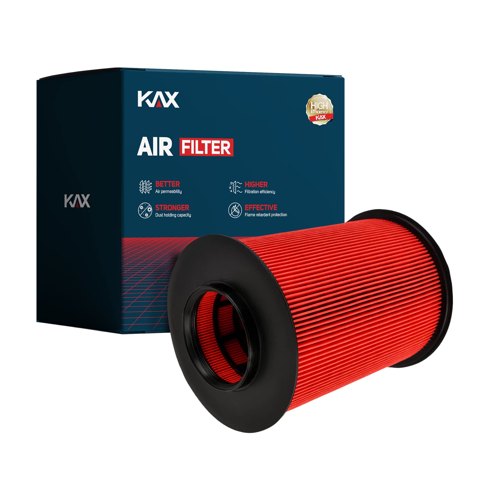 Photo 1 of KAX Premium Engine Air Filter, GAF065 (CA11114) Replacement for Ford Escape 2013-2019, Focus 2012-2018, Transit Connect 2014-2016, MKC 2015-2019, Compatible with FA-1908 Air Filter