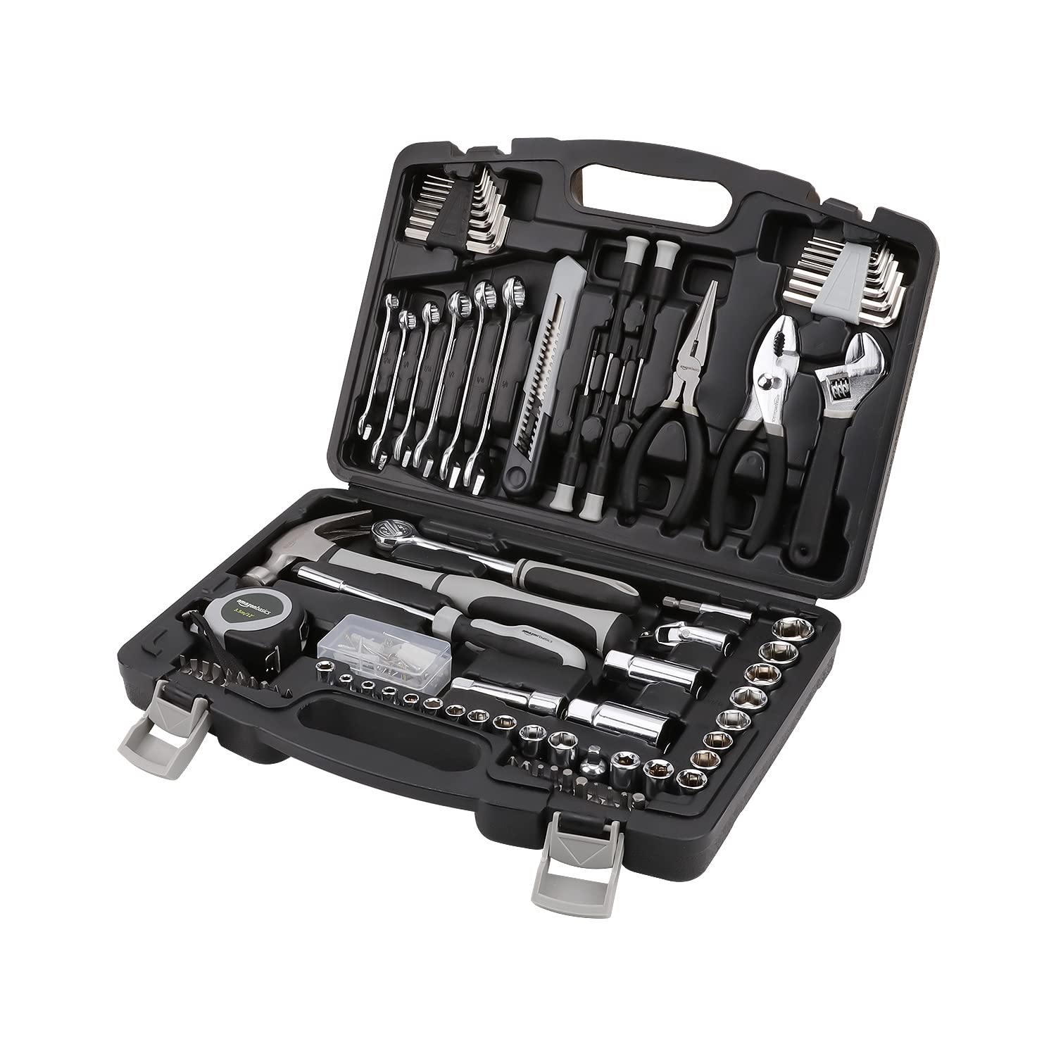 AmazonBasics 131-Piece General Household Hand Tool Set Image