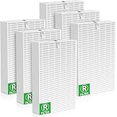 HPA300 HEPA Filter R Replacement for Honeywell HPA300 Air Purifier Filters Compatible with Honeywell HPA300 HPA200 HPA100 and HPA5300 Series, HRF-R3, HRF-R2, HRF-R1, 6 Pack