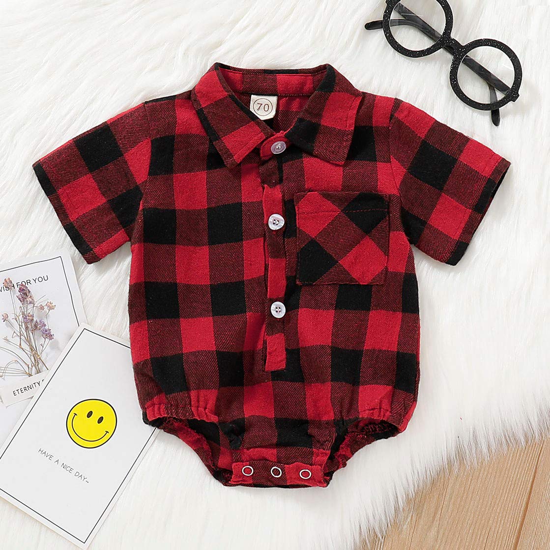 newborn flannel outfit