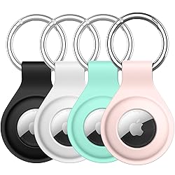 JETech Silicone Case for AirTag 2021 with