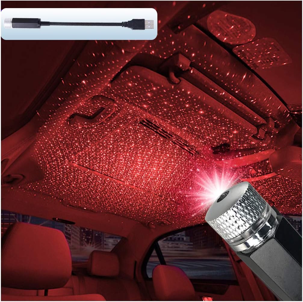 Car Roof Star Atmosphere Lights Auto LED USB Night Lights Ambient