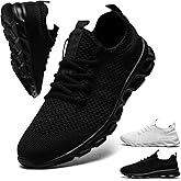 GDEKLO Mens Running Shoes Walking Tennis Sneakers Slip on Gym Workout Athletic Lightweight Casual Sport Shoes