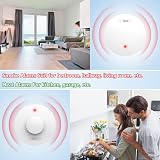 XINDUM Wireless Interlinked Smoke Alarms Heat Alarm 10 Years Battery Bundle view 7