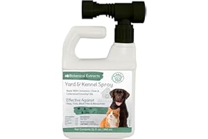 MIRACLE CARE Natural Chemistry Yard & Kennel Spray, 32 fl. oz., 32 FZ