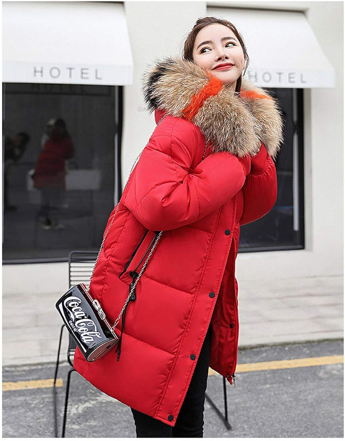 big long puffer coat