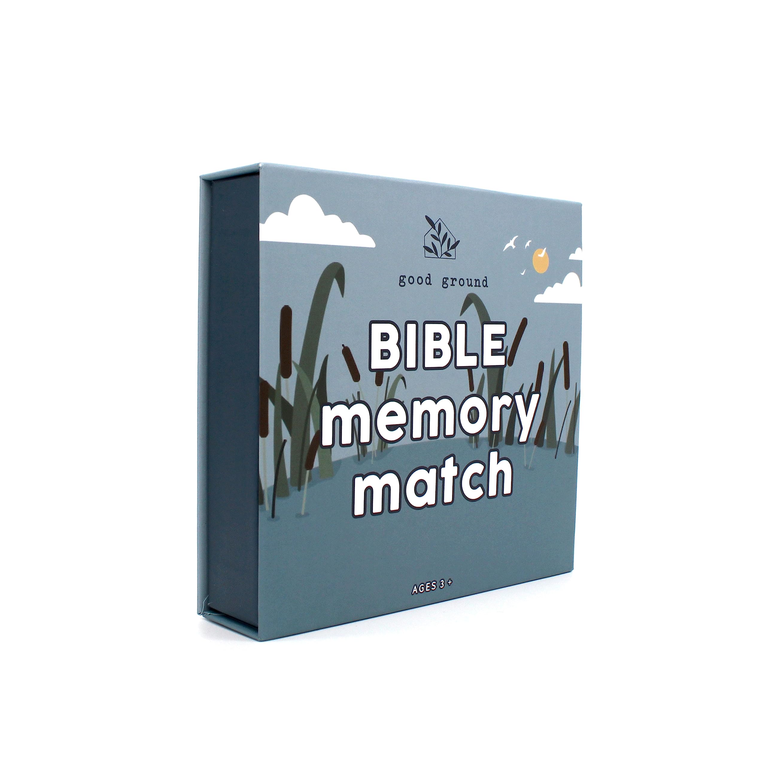 Good Ground Toddler Matching Memory Match Game | Fun & Fast Gifts for Boys & Girls Ages 3 to 7 - Christain Preschool Homeschool Biblical Bible Themed Card Game